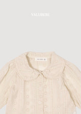 ［valubebe］Bobo lace blouse