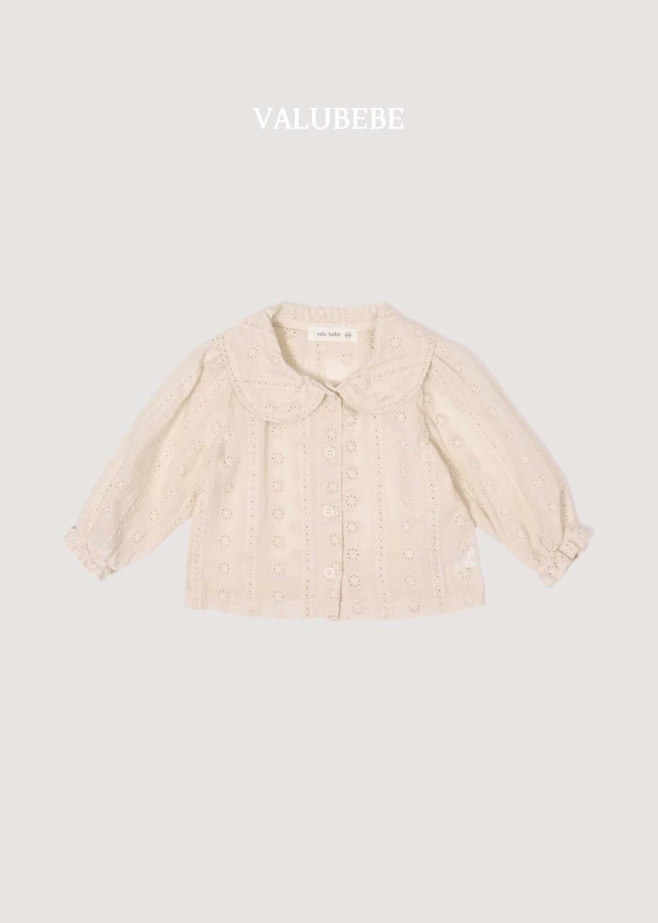 ［valubebe］Bobo lace blouse