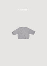 ［valubebe］Stripe button tee