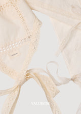 ［valubebe］Lace ribbon scarf