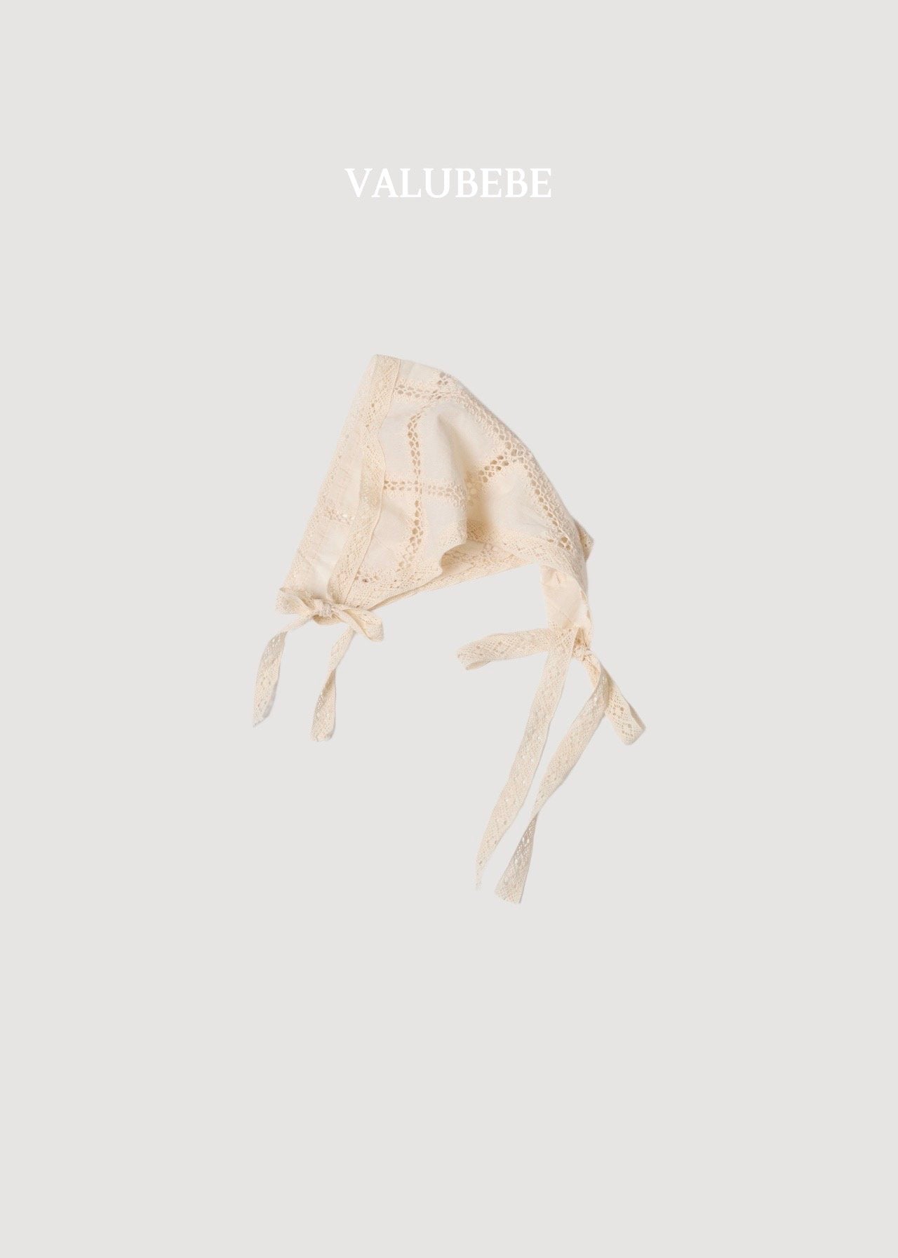 ［valubebe］Lace ribbon scarf