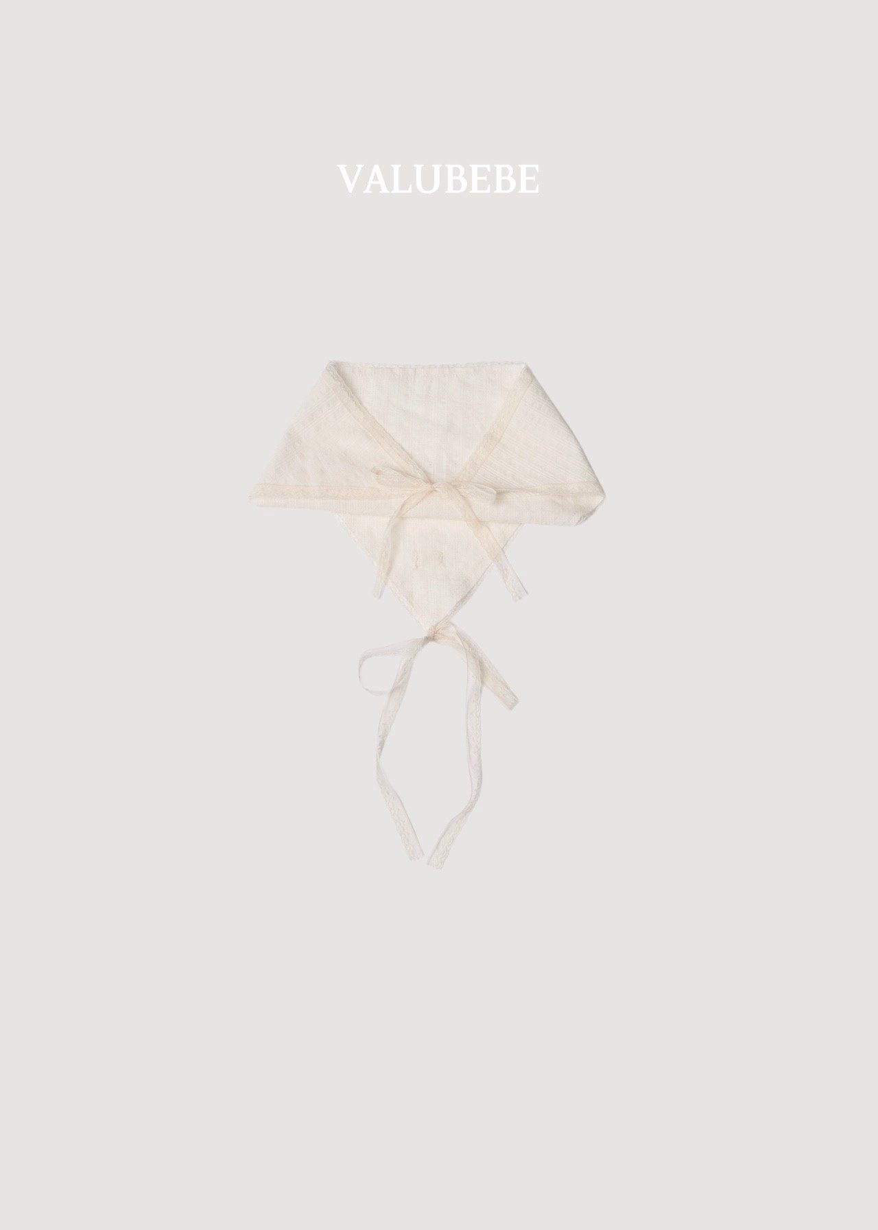 ［valubebe］Lace ribbon scarf