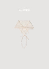 ［valubebe］Lace ribbon scarf