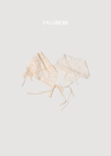 ［valubebe］Lace ribbon scarf