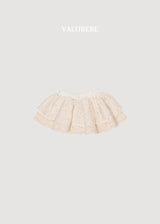 ［valubebe］Flower lace skirt