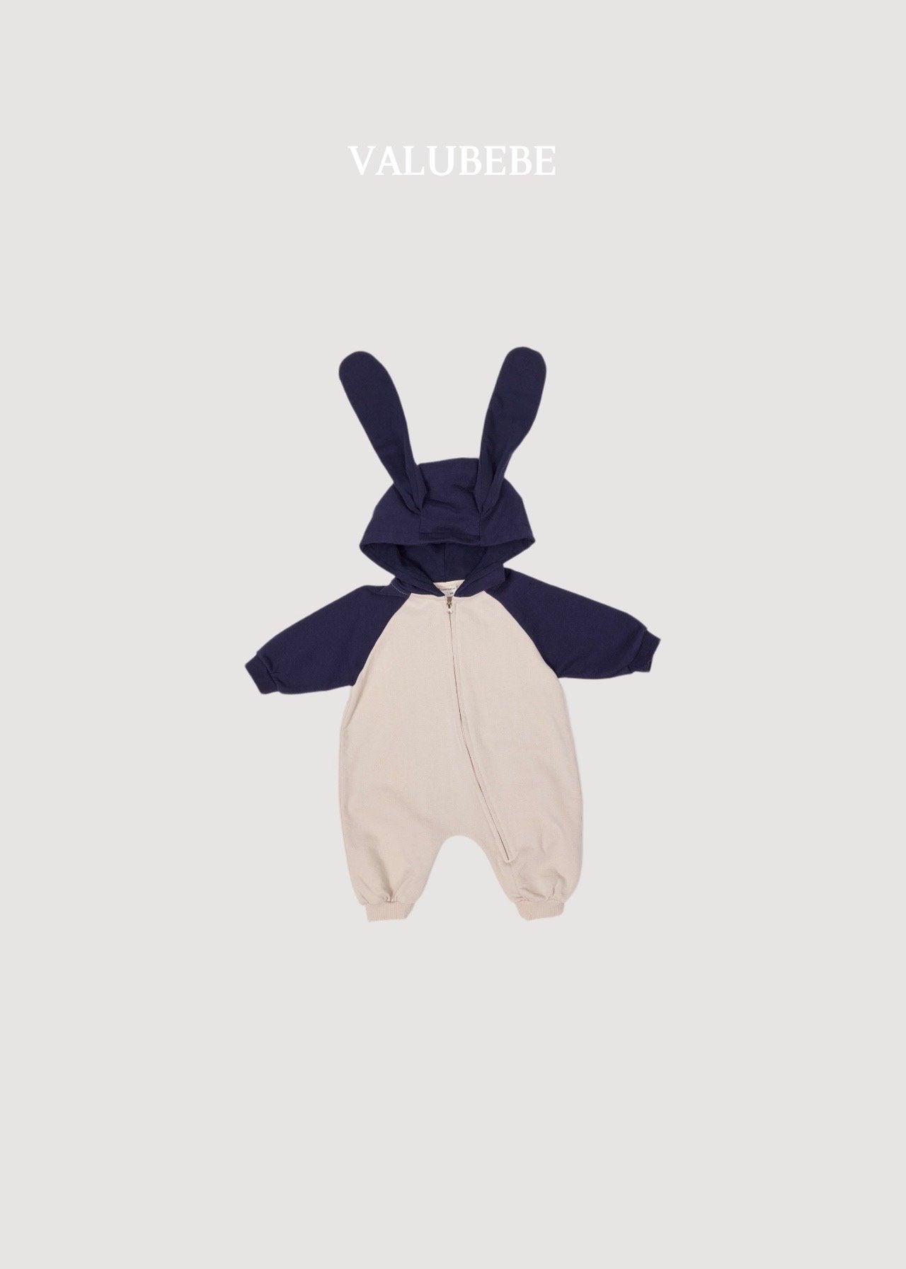 ［valubebe］Bunny hood jumpsuit