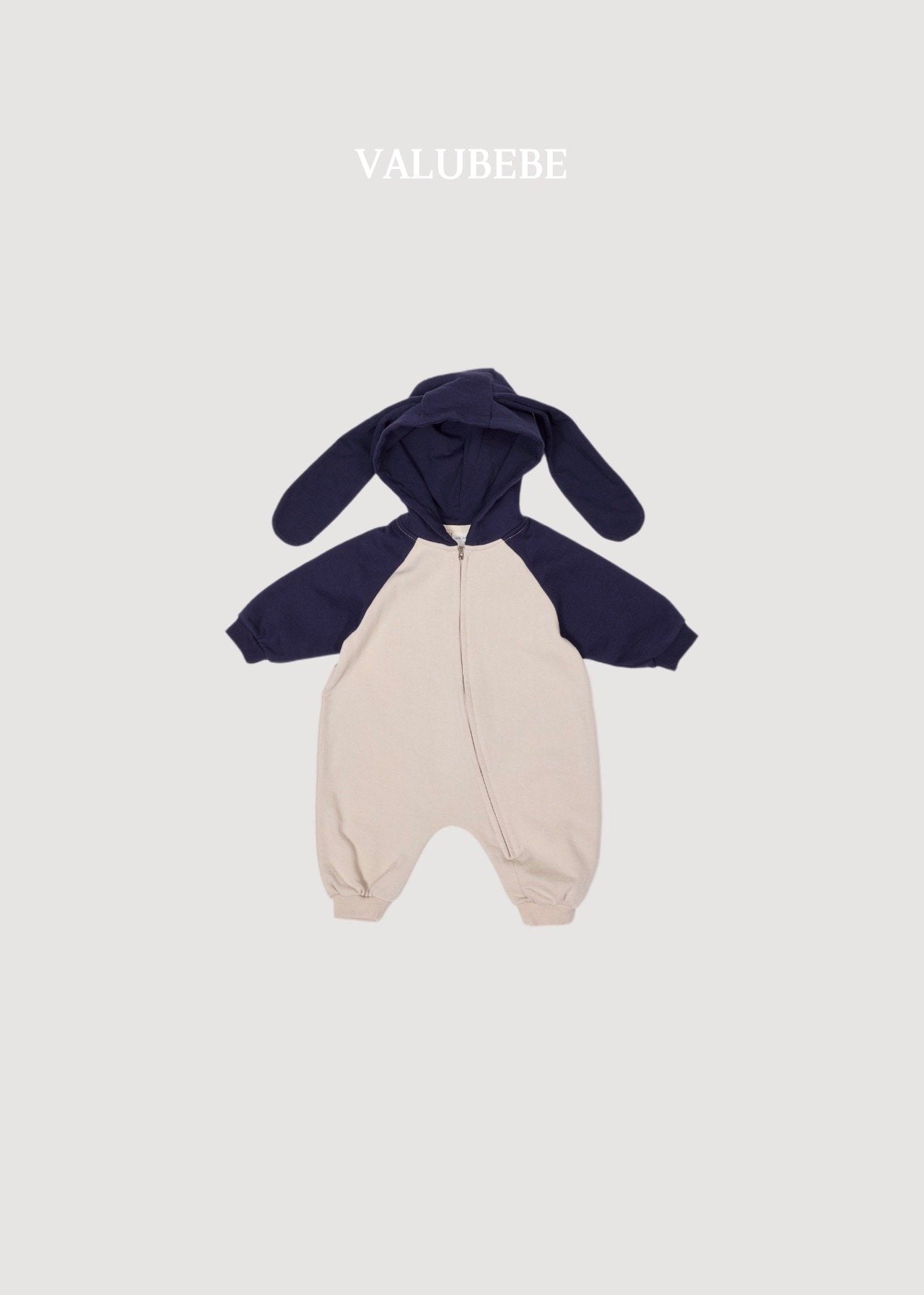 ［valubebe］Bunny hood jumpsuit