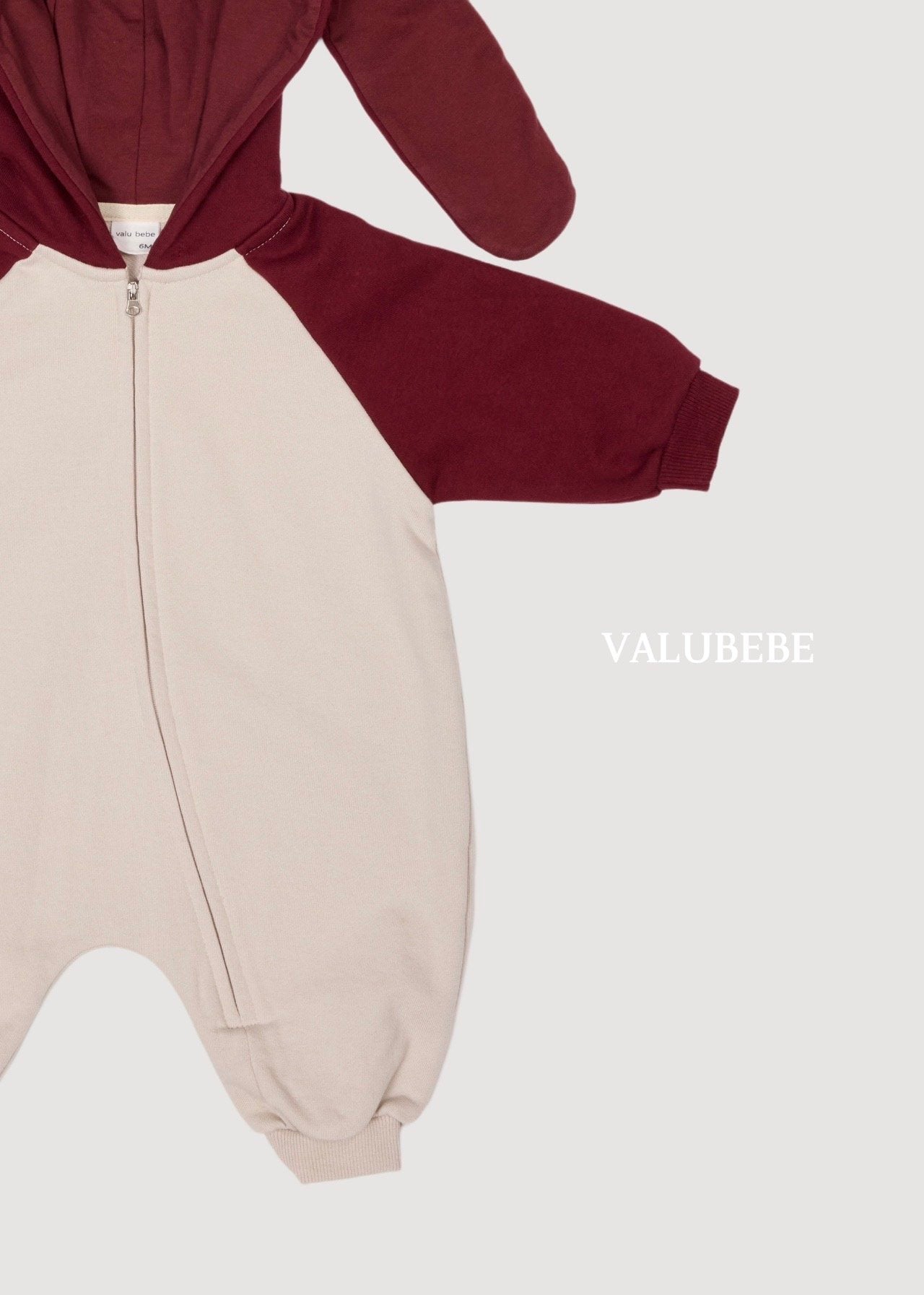 ［valubebe］Bunny hood jumpsuit