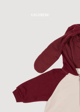 ［valubebe］Bunny hood jumpsuit