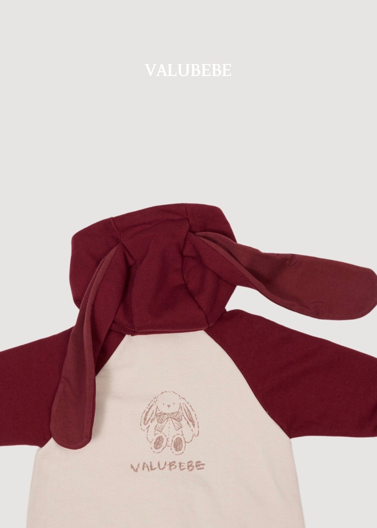 ［valubebe］Bunny hood jumpsuit