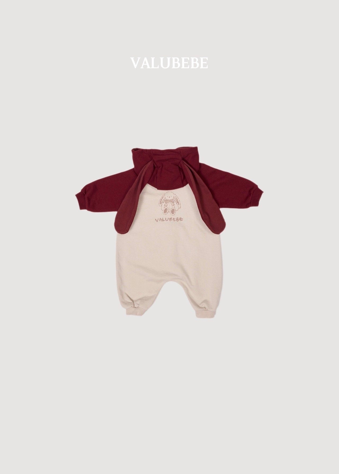［valubebe］Bunny hood jumpsuit