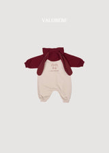 ［valubebe］Bunny hood jumpsuit