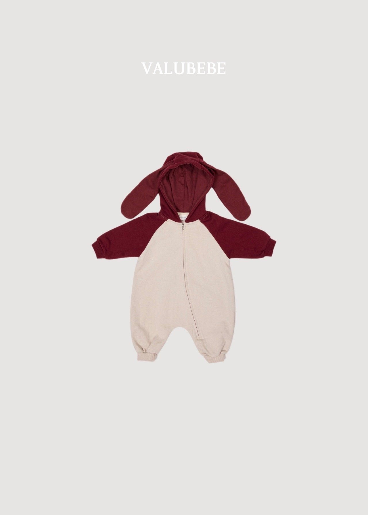 ［valubebe］Bunny hood jumpsuit