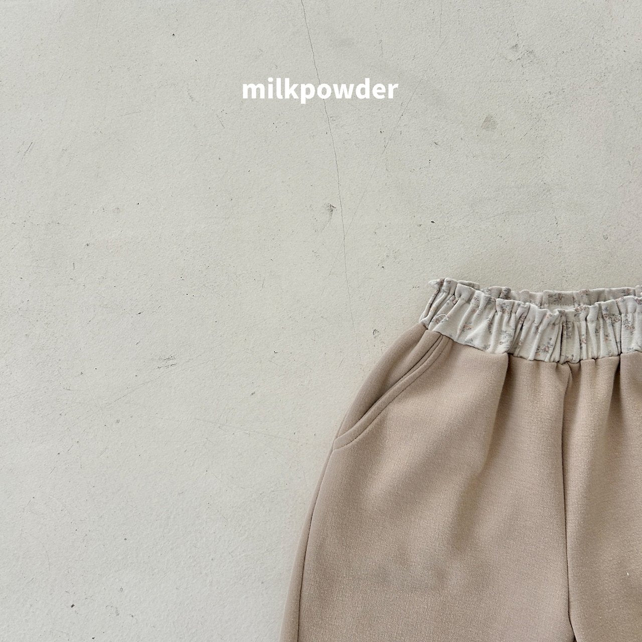 ［milk powder］Mocha pants