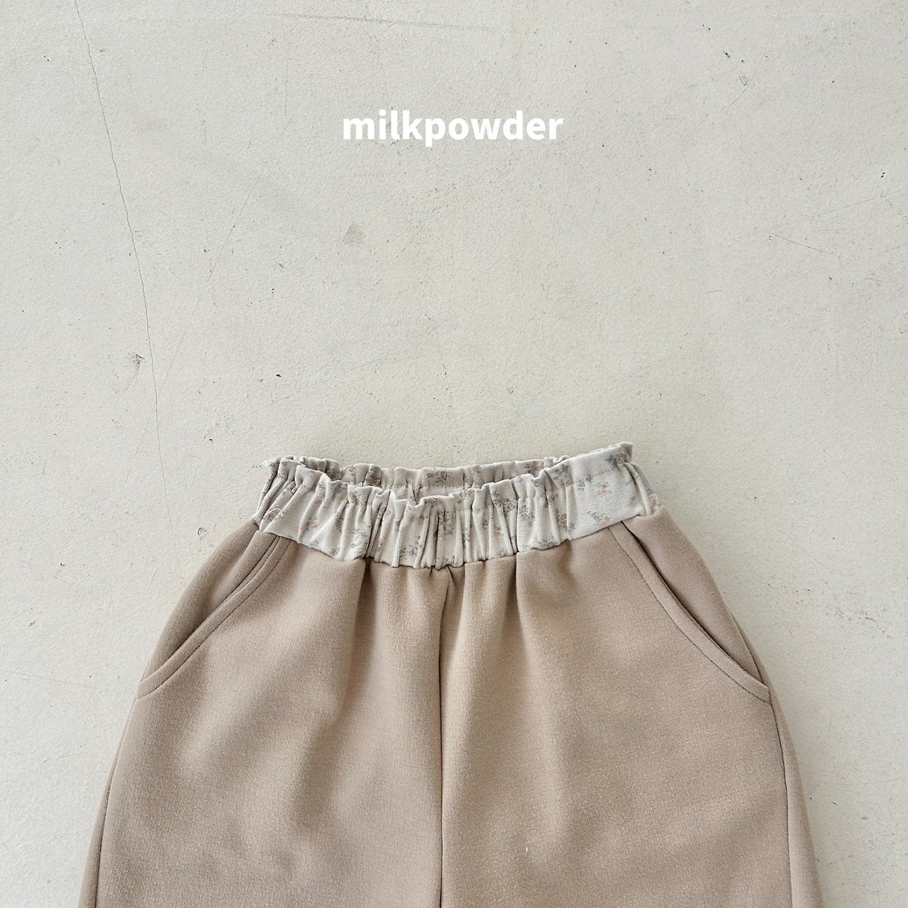［milk powder］Mocha pants