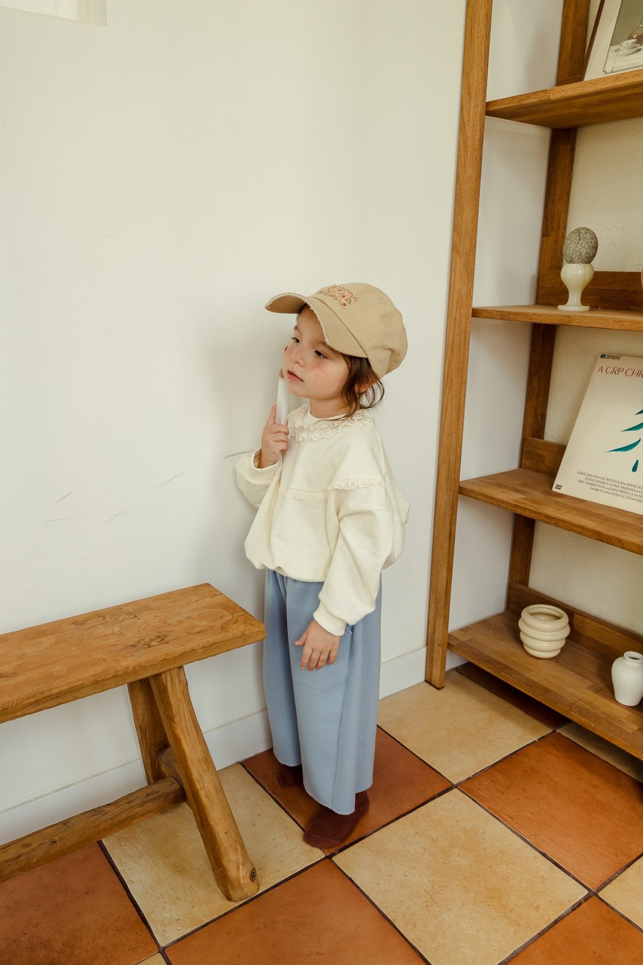 ［milk powder］Mocha pants