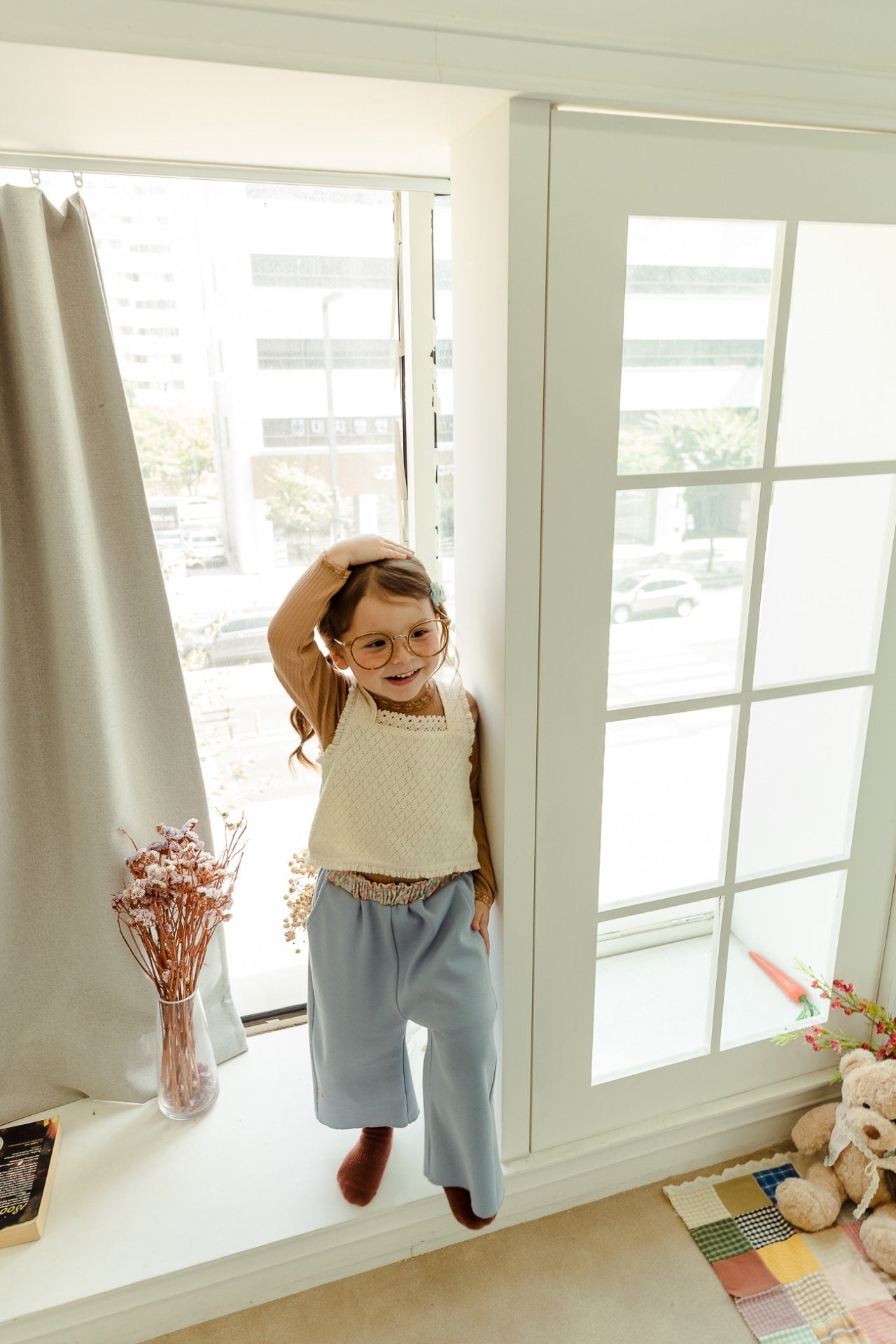 ［milk powder］Mocha pants