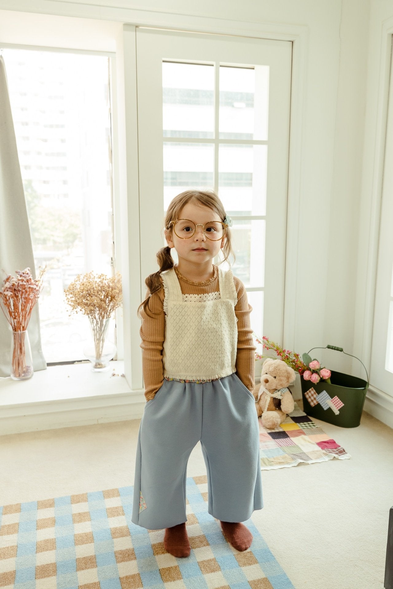 ［milk powder］Mocha pants