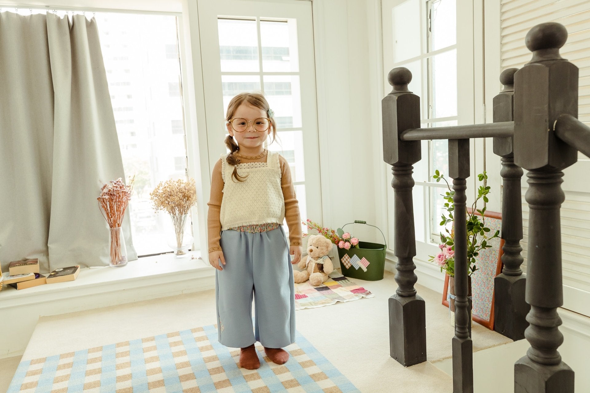 ［milk powder］Mocha pants