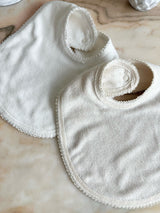 ［monbebe］Eyelet cotton bib