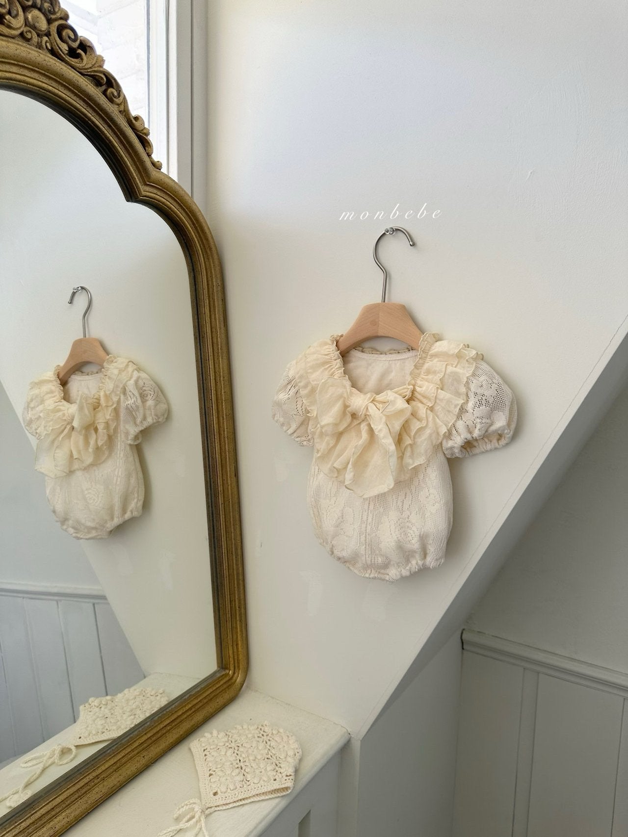 ［monbebe］Lace special rompers