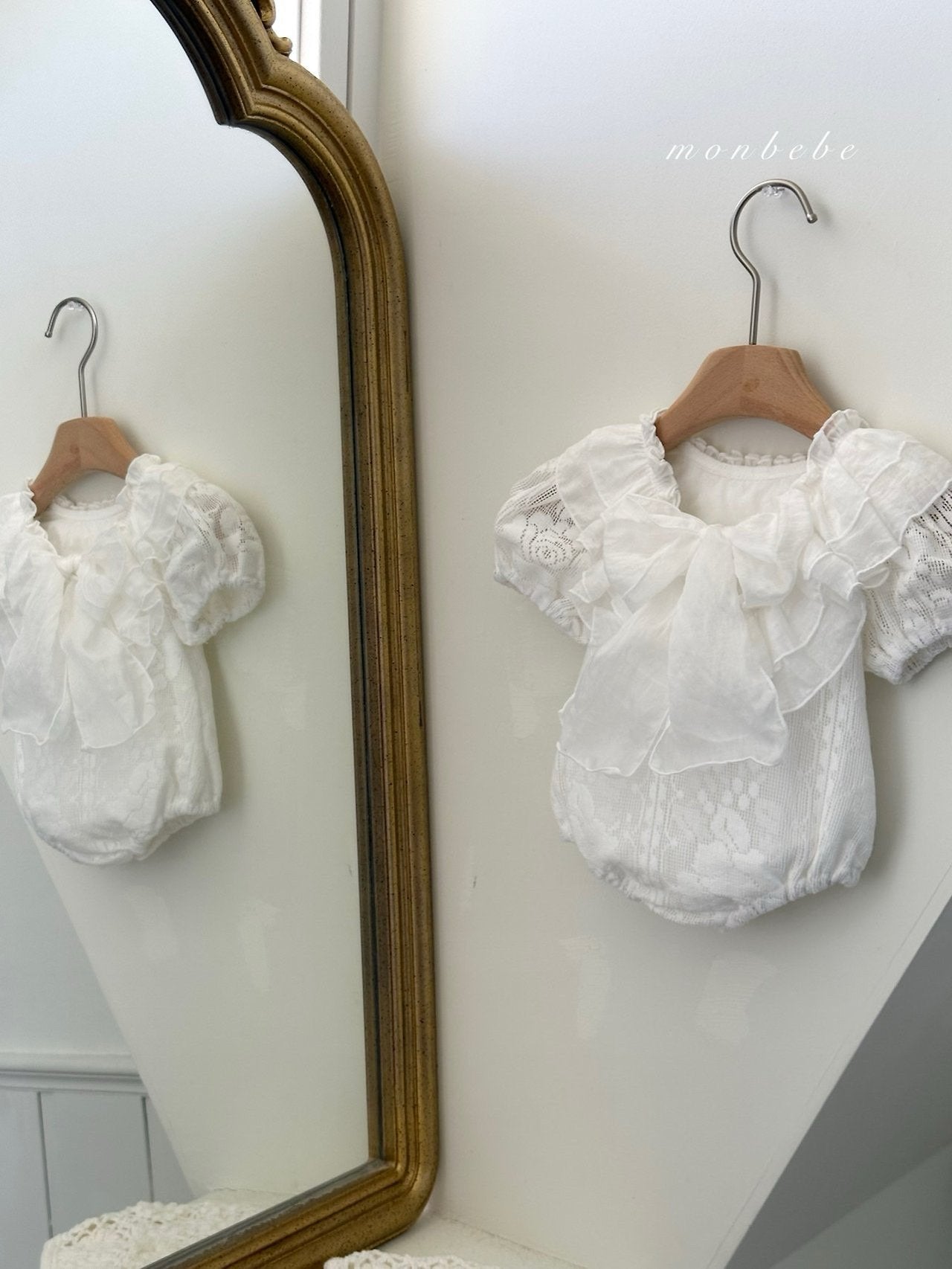 ［monbebe］Lace special rompers