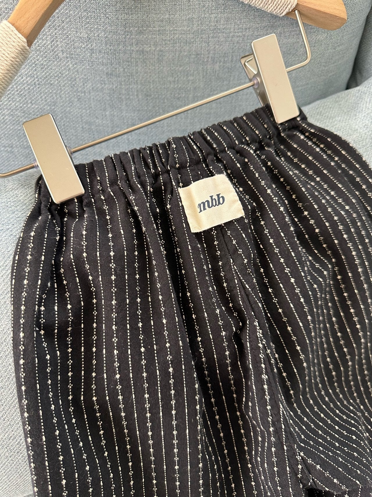 ［monbebe］Jaquard jogger pants