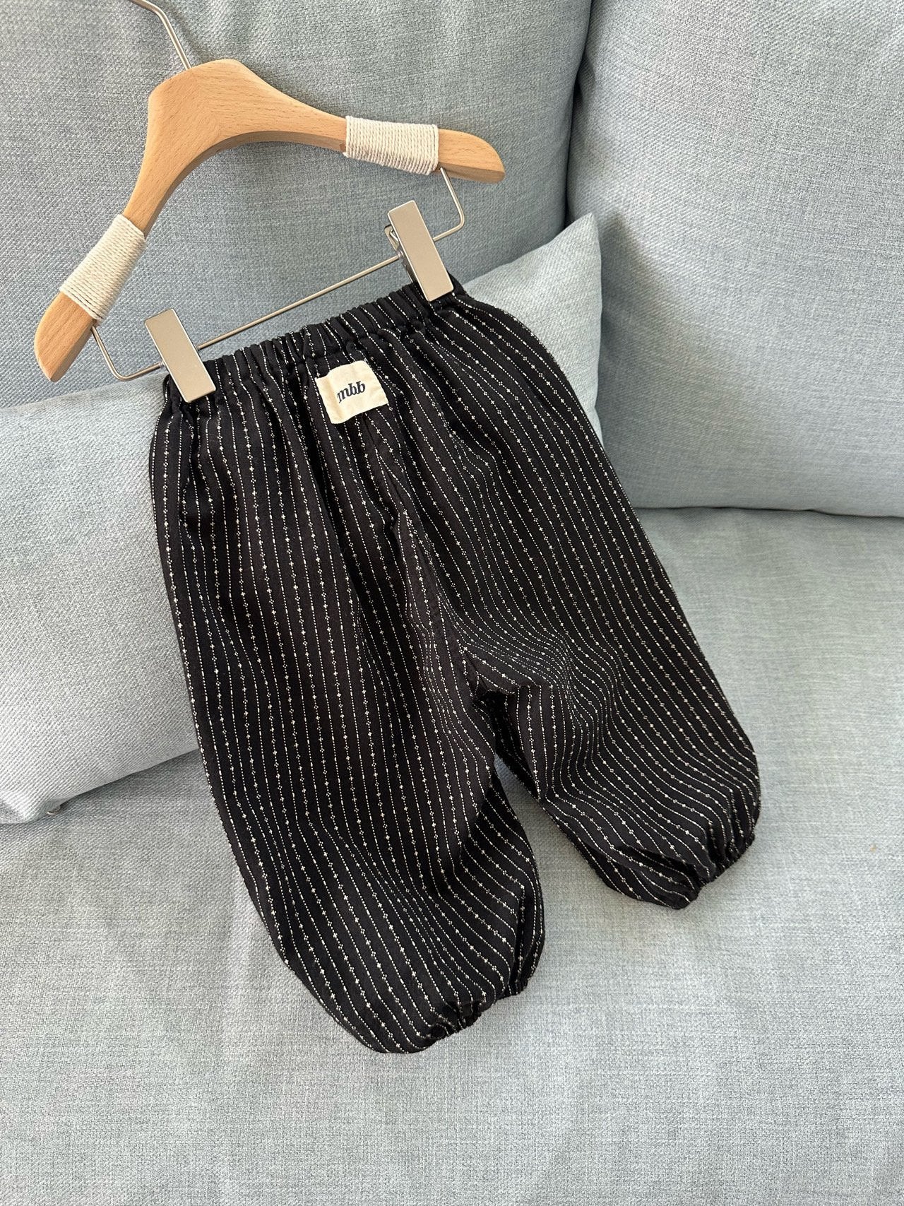 ［monbebe］Jaquard jogger pants