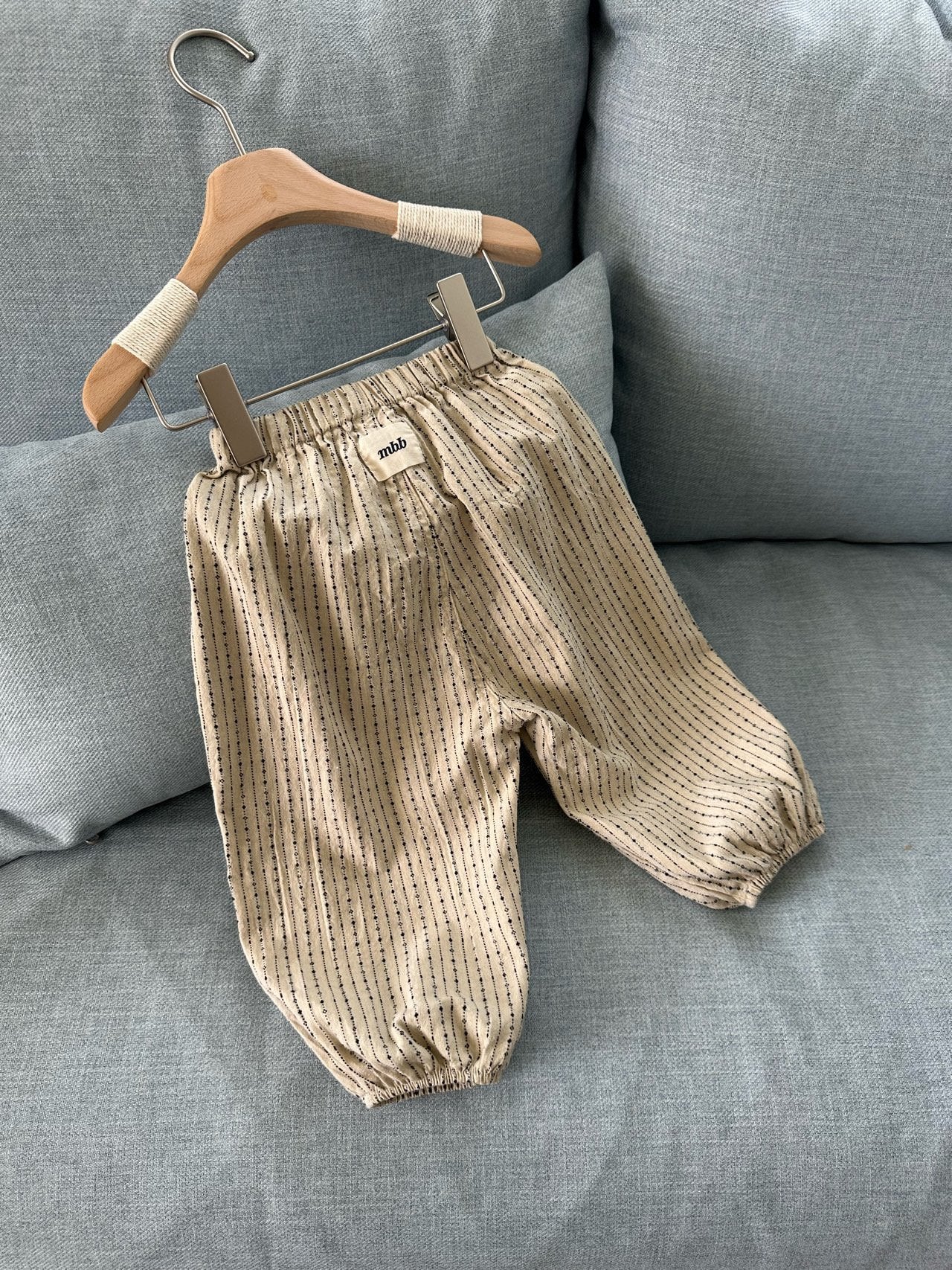 ［monbebe］Jaquard jogger pants