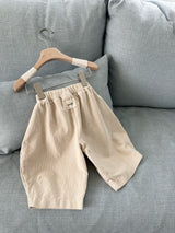 ［monbebe］Darts barrel pants