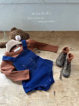 ［monbebe］Loyal corduroy baby suit