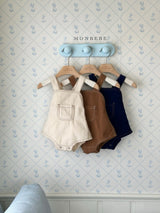 ［monbebe］Loyal corduroy baby suit