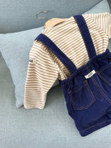 ［monbebe］Loyal corduroy suspender pants