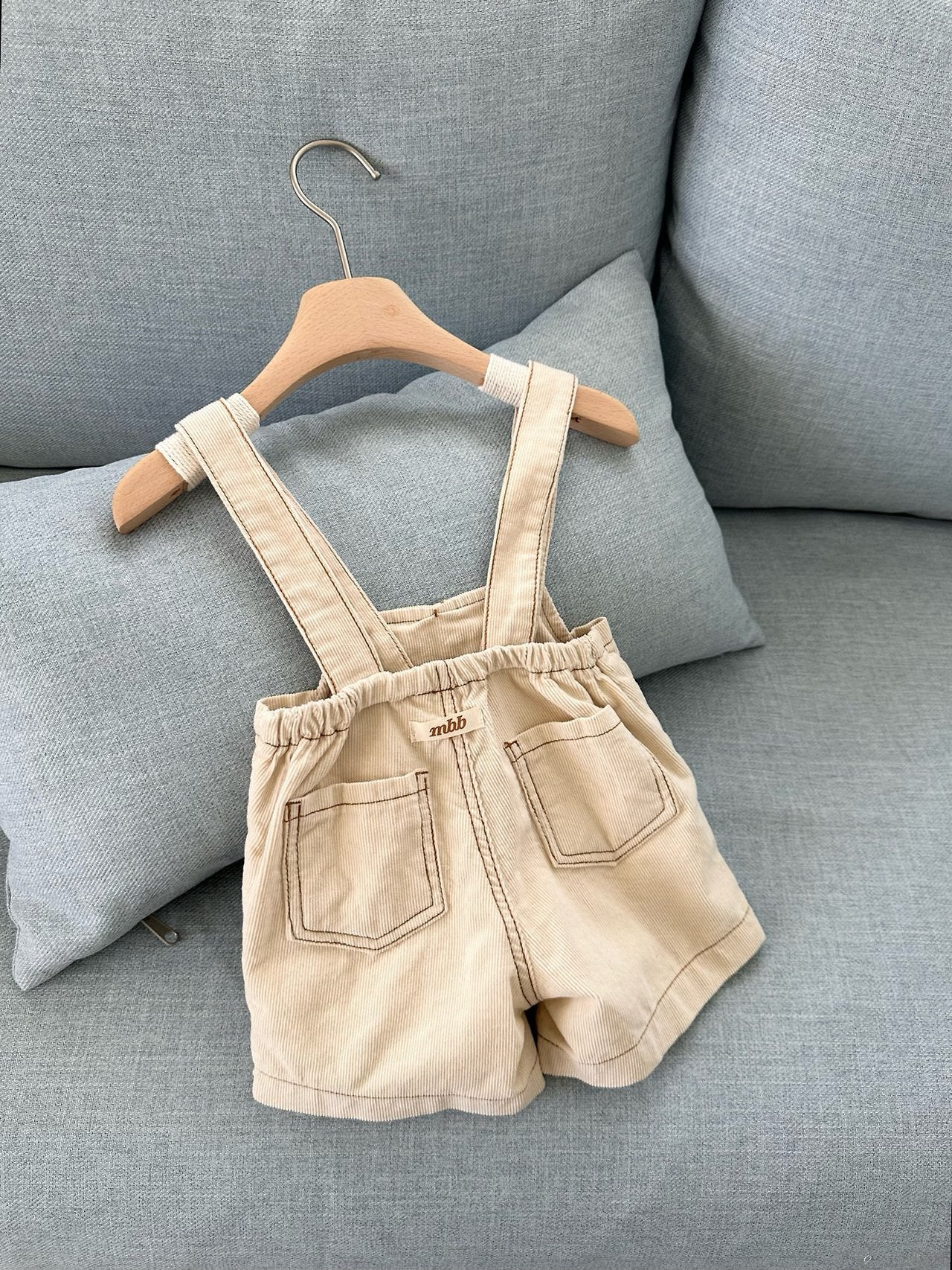 ［monbebe］Loyal corduroy suspender pants
