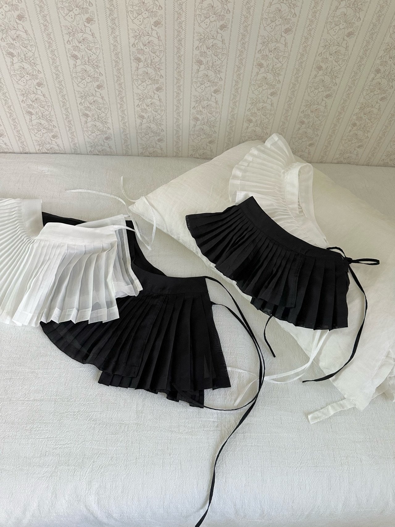 ［monbebe］Layered pleats apron (kids)