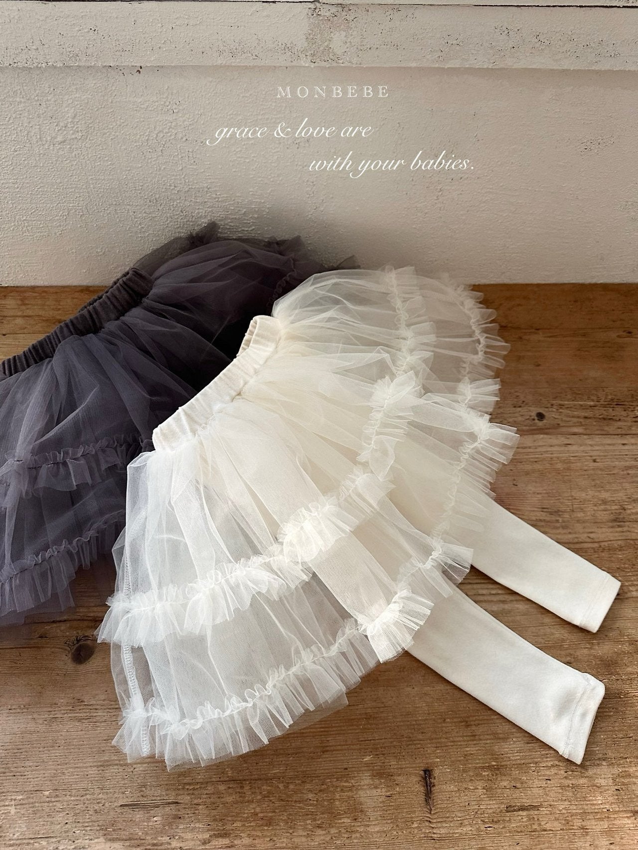 ［monbebe］Lilly tutu leggings