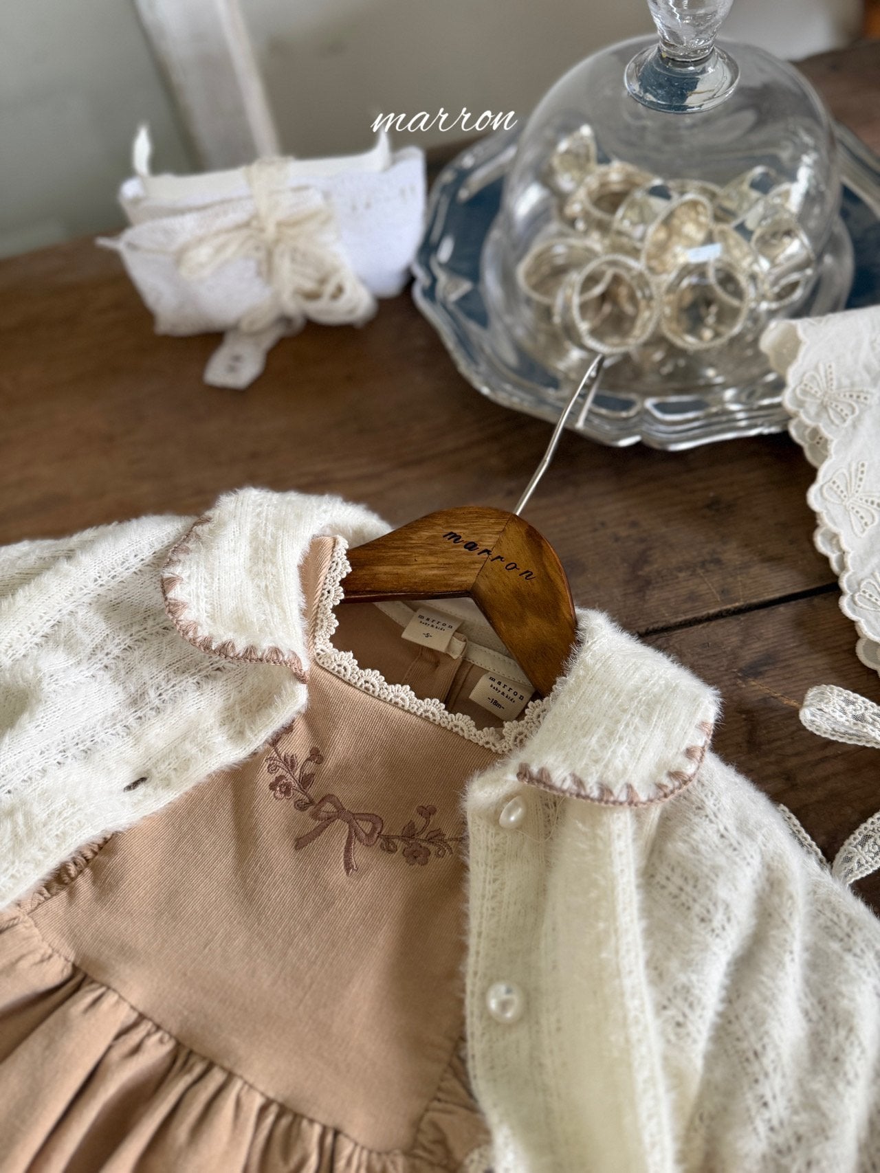 ［marron］Chloe softy cardigan
