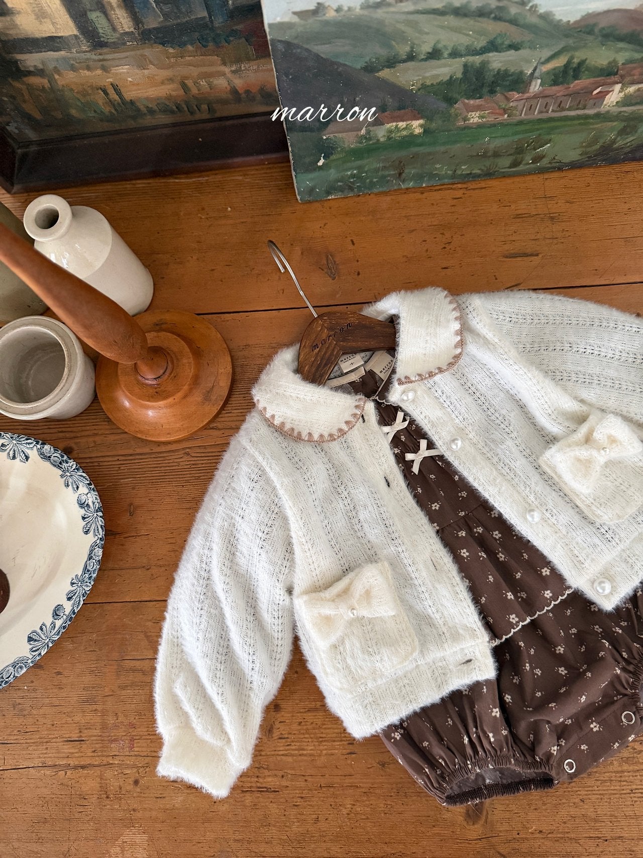 ［marron］Chloe softy cardigan