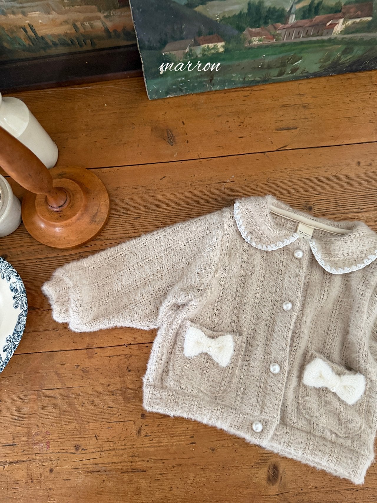［marron］Chloe softy cardigan