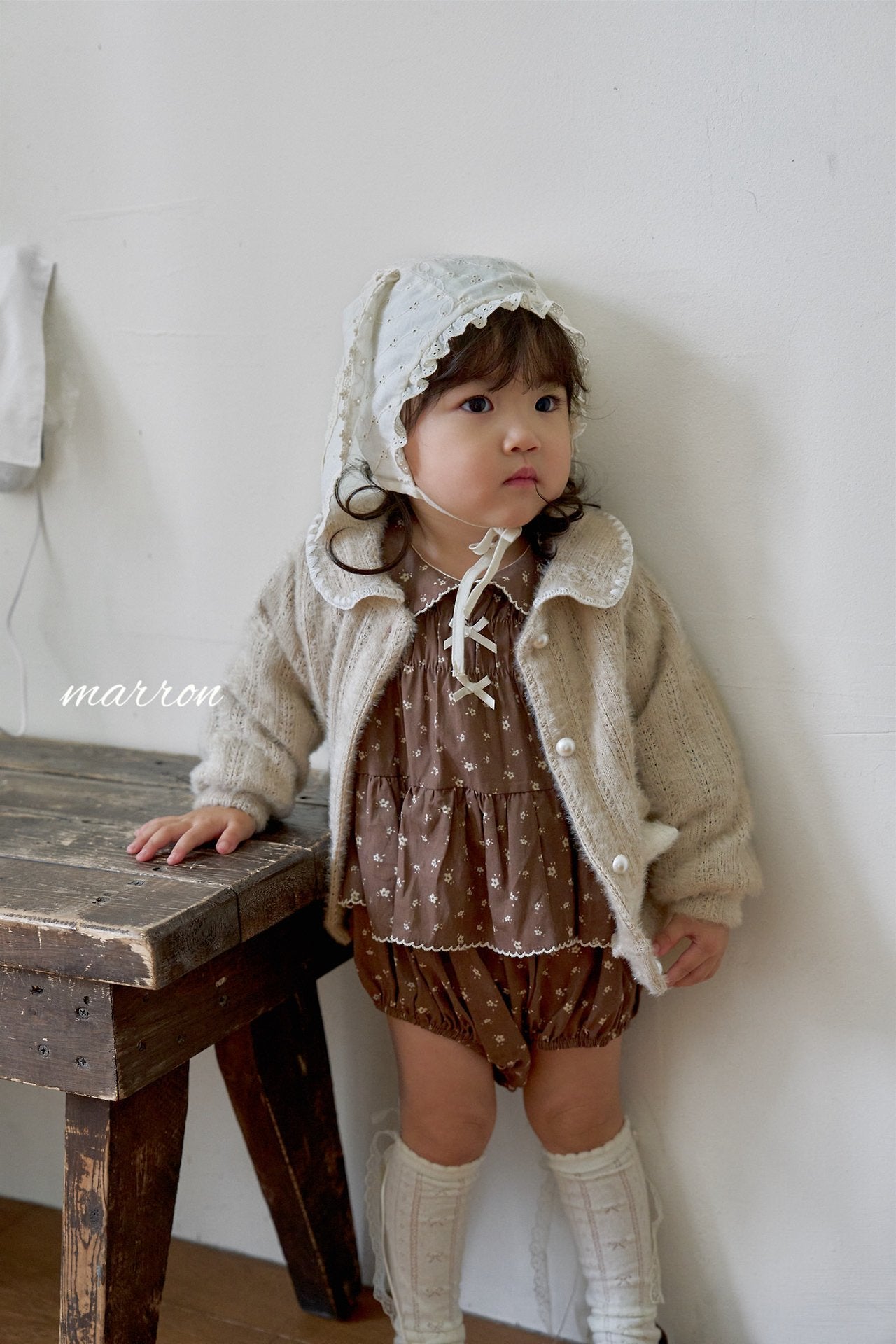［marron］Chloe softy cardigan
