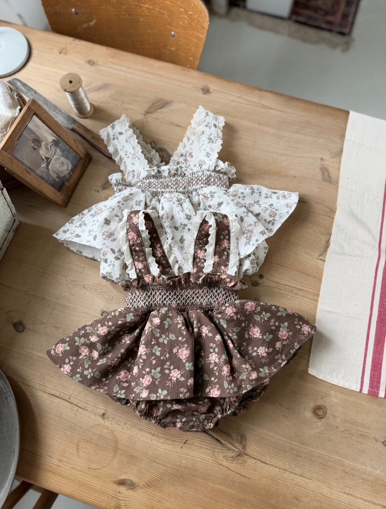 ［marron］Lauren suspender suit