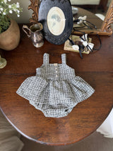 ［marron］Tweed sera rompers
