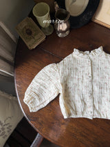 ［marron］Merry flower cardigan