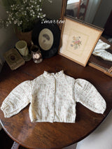 ［marron］Merry flower cardigan