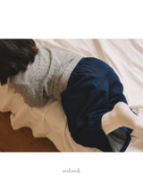 ［melmel］Flower Rib Tee