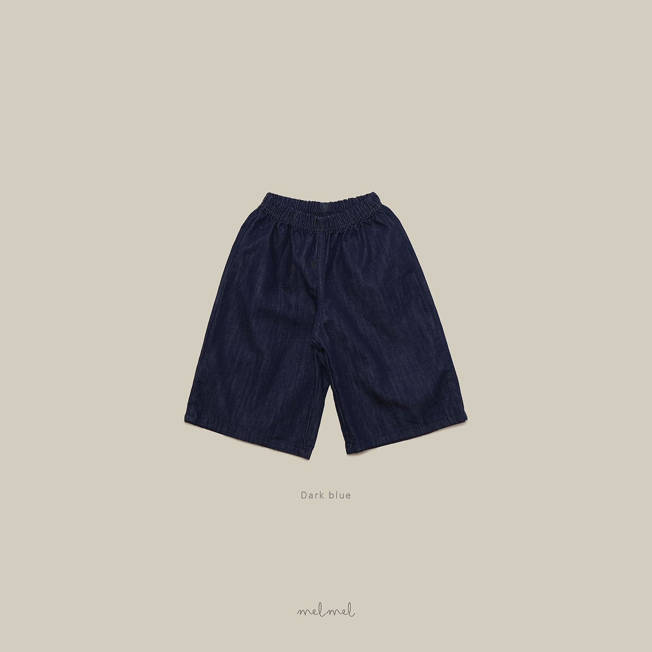 ［melmel］Non-Fade Denim Pants