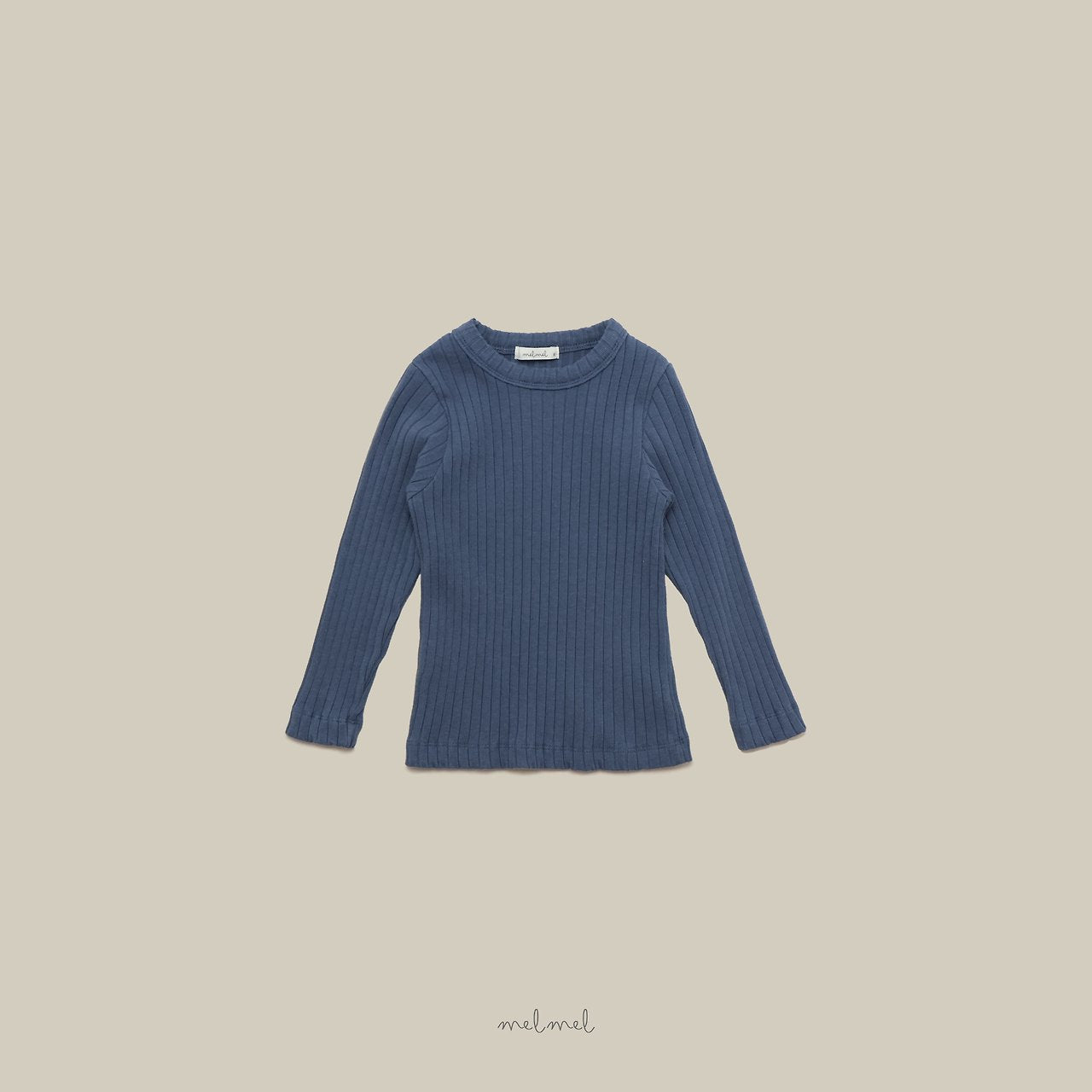 ［melmel］Milk Rib Tee