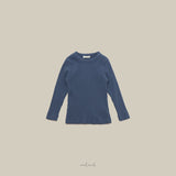 ［melmel］Milk Rib Tee