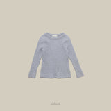 ［melmel］Milk Rib Tee
