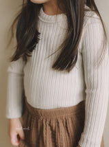 ［melmel］Milk Rib Tee